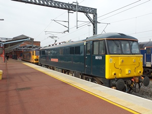 86101 on a driver training trip at Rugby